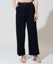 PYLGD42290 CHRISTIAN AUJARD(小さいサイズ)(メゾン ドゥ サンク) [セットアップ対応]ドライタッチジャージーパンツ ネイビー