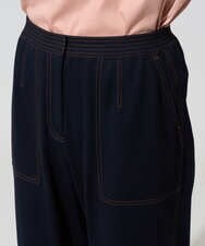 PYLGD42290 CHRISTIAN AUJARD(小さいサイズ)(メゾン ドゥ サンク) [セットアップ対応]ドライタッチジャージーパンツ ネイビー