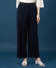 PYLGD42290 CHRISTIAN AUJARD(小さいサイズ)(メゾン ドゥ サンク) [セットアップ対応]ドライタッチジャージーパンツ ネイビー