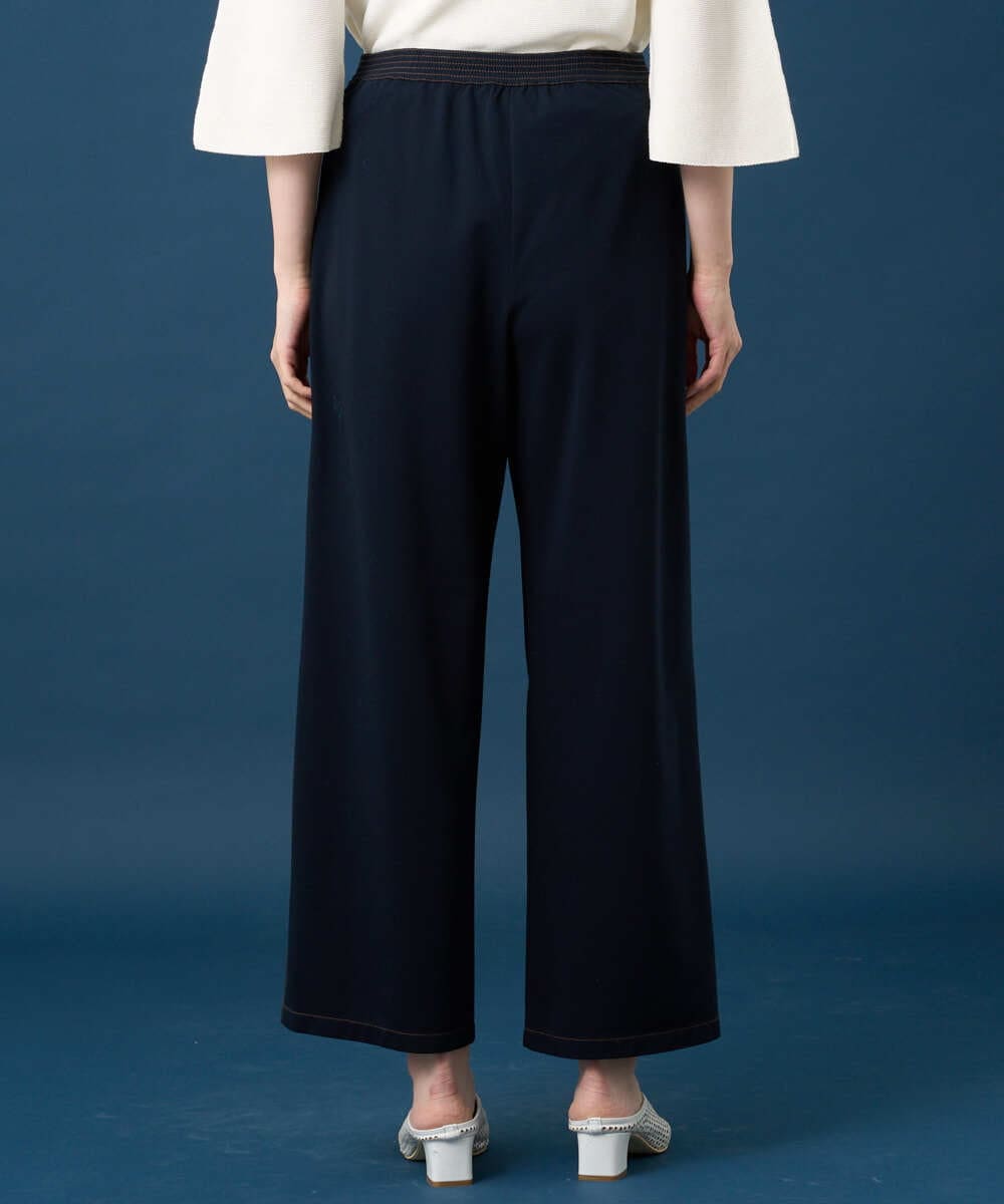 PYLGD42290 CHRISTIAN AUJARD(小さいサイズ)(メゾン ドゥ サンク) [セットアップ対応]ドライタッチジャージーパンツ ネイビー