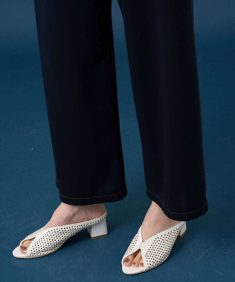 PYLGD42290 CHRISTIAN AUJARD(小さいサイズ)(メゾン ドゥ サンク) [セットアップ対応]ドライタッチジャージーパンツ ネイビー