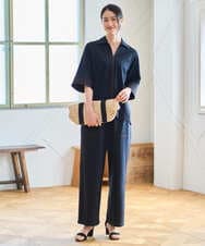 PYLGD42290 CHRISTIAN AUJARD(小さいサイズ)(メゾン ドゥ サンク) [セットアップ対応]ドライタッチジャージーパンツ ネイビー