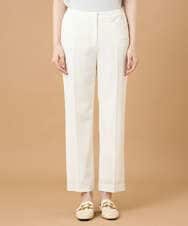 PYLGD64250 CHRISTIAN AUJARD(小さいサイズ)(メゾン ドゥ サンク) [接触冷感/速乾性/UV対策]エトリオンシャンブレーパンツ ホワイト