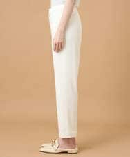 PYLGD64250 CHRISTIAN AUJARD(小さいサイズ)(メゾン ドゥ サンク) [接触冷感/速乾性/UV対策]エトリオンシャンブレーパンツ ホワイト