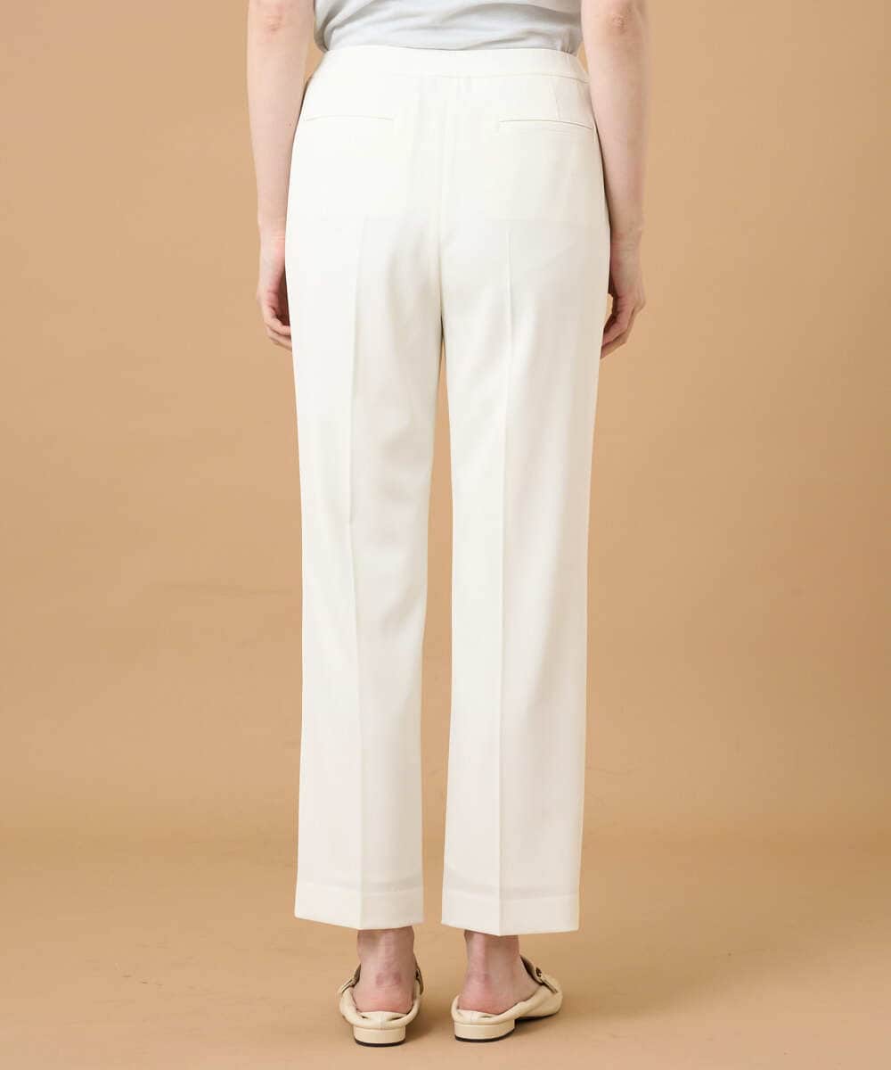 PYLGD64250 CHRISTIAN AUJARD(小さいサイズ)(メゾン ドゥ サンク) [接触冷感/速乾性/UV対策]エトリオンシャンブレーパンツ ホワイト