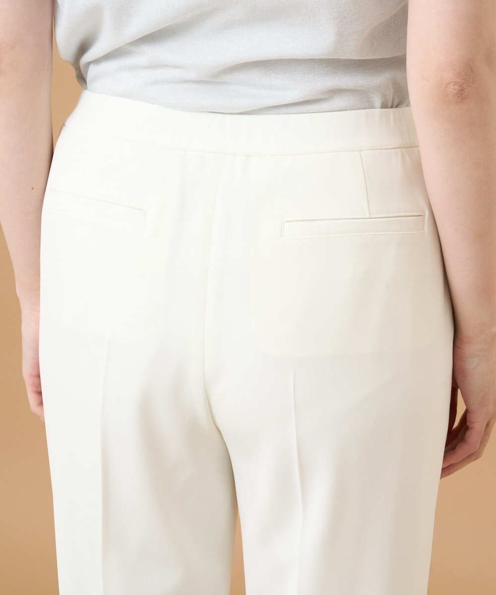 PYLGD64250 CHRISTIAN AUJARD(小さいサイズ)(メゾン ドゥ サンク) [接触冷感/速乾性/UV対策]エトリオンシャンブレーパンツ ホワイト