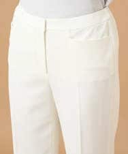 PYLGD64250 CHRISTIAN AUJARD(小さいサイズ)(メゾン ドゥ サンク) [接触冷感/速乾性/UV対策]エトリオンシャンブレーパンツ ホワイト