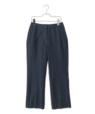 PYLGE07290 CHRISTIAN AUJARD(小さいサイズ)(メゾン ドゥ サンク) [セットアップ対応]ジャージーデニムパンツ ネイビー