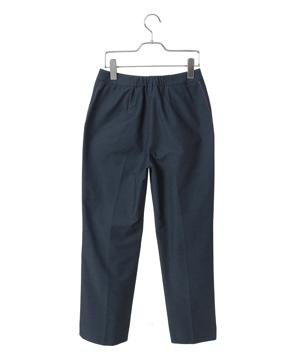 PYLGE07290 CHRISTIAN AUJARD(小さいサイズ)(メゾン ドゥ サンク) [セットアップ対応]ジャージーデニムパンツ ネイビー