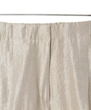 PYLGE14360 CHRISTIAN AUJARD(小さいサイズ)(メゾン ドゥ サンク) ワッシャーサテンセミワイドパンツ ベージュ