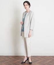 PYLGS07240 CHRISTIAN AUJARD(小さいサイズ)(メゾン ドゥ サンク) ストレッチスティックパンツ ライトベージュ