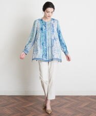 PYLGS07240 CHRISTIAN AUJARD(小さいサイズ)(メゾン ドゥ サンク) ストレッチスティックパンツ ライトベージュ