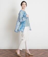 PYLGS07240 CHRISTIAN AUJARD(小さいサイズ)(メゾン ドゥ サンク) ストレッチスティックパンツ ライトベージュ