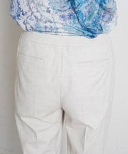 PYLGS07240 CHRISTIAN AUJARD(小さいサイズ)(メゾン ドゥ サンク) ストレッチスティックパンツ ライトベージュ