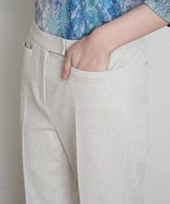 PYLGS07240 CHRISTIAN AUJARD(小さいサイズ)(メゾン ドゥ サンク) ストレッチスティックパンツ ライトベージュ