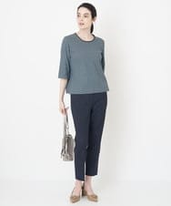 PYLGS52240 CHRISTIAN AUJARD(小さいサイズ)(メゾン ドゥ サンク) ベーシックスティックパンツ ネイビー