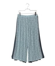 PYLHE26400 CHRISTIAN AUJARD(小さいサイズ)(メゾン ドゥ サンク) [セットアップ対応/2WAY]タイルプリントパンツ ライトブルー