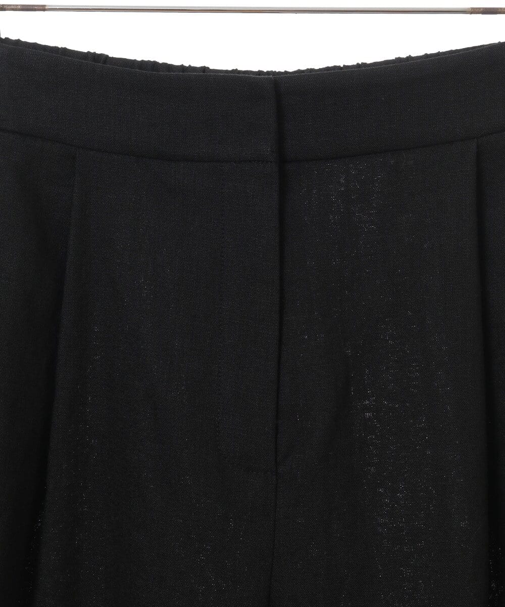 PYLHP24270 CHRISTIAN AUJARD(小さいサイズ)(メゾン ドゥ サンク) タック入りリネンパンツ ベージュ