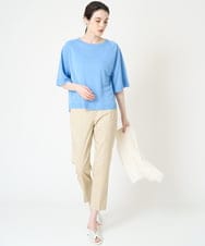 PYLHW12240 CHRISTIAN AUJARD(小さいサイズ)(メゾン ドゥ サンク) ベーシック美シルエットパンツ ベージュ