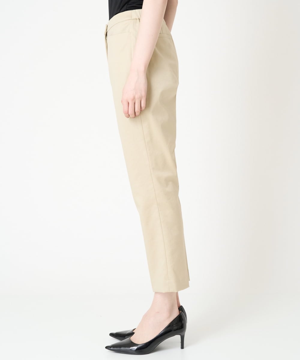 PYLHW12240 CHRISTIAN AUJARD(小さいサイズ)(メゾン ドゥ サンク) ベーシック美シルエットパンツ ベージュ