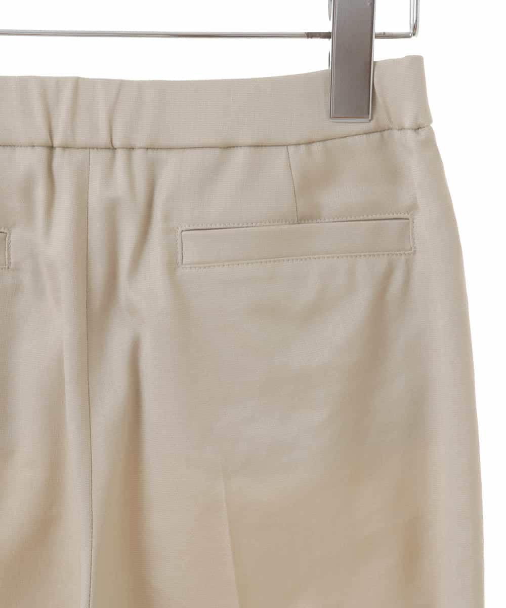 PYLHW12240 CHRISTIAN AUJARD(小さいサイズ)(メゾン ドゥ サンク) ベーシック美シルエットパンツ ベージュ