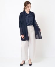 PYLHW19290 CHRISTIAN AUJARD(小さいサイズ)(メゾン ドゥ サンク) シンプルセミワイドパンツ ライトグレー