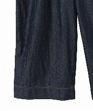 PYLJB10330 CHRISTIAN AUJARD(小さいサイズ)(メゾン ドゥ サンク) [セットアップ対応]ライトデニムパンツ ネイビー