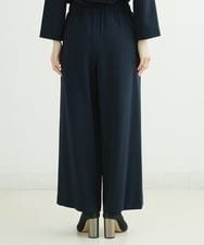 PYLJP63290 CHRISTIAN AUJARD(小さいサイズ)(メゾン ドゥ サンク) 【セットアップ対応】ダブルクロスセミワイドパンツ ネイビー