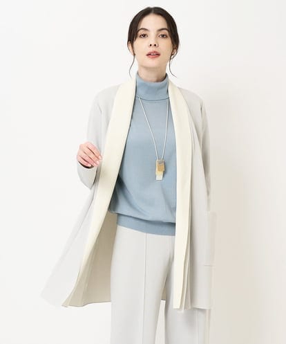 PYSAA15570 CHRISTIAN AUJARD(小さいサイズ) 配色ニットコーディガン