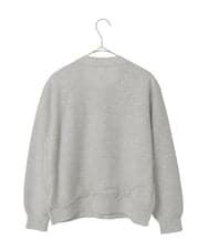 PYSAD15490 CHRISTIAN AUJARD(小さいサイズ)(メゾン ドゥ サンク) チュール重ねニットブルゾン ライトグレー