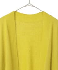 PYSAD37450 CHRISTIAN AUJARD(小さいサイズ)(メゾン ドゥ サンク) [アンサンブル対応]カシミヤシルクニットカーディガン ライム