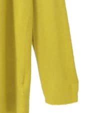 PYSAD37450 CHRISTIAN AUJARD(小さいサイズ)(メゾン ドゥ サンク) [アンサンブル対応]カシミヤシルクニットカーディガン ライム