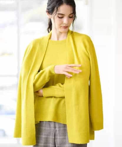 PYSAD37450  [アンサンブル対応]カシミヤシルクニットカーディガン