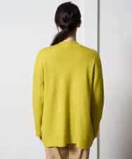 PYSAD37450 CHRISTIAN AUJARD(小さいサイズ)(メゾン ドゥ サンク) [アンサンブル対応]カシミヤシルクニットカーディガン ライム