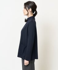 PYSCA03490 CHRISTIAN AUJARD(小さいサイズ)(メゾン ドゥ サンク) [アンサンブル対応]ニットカーディガン ネイビー