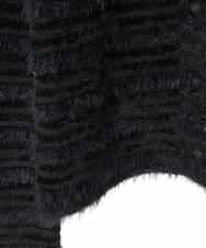 PYSCD01630 CHRISTIAN AUJARD(小さいサイズ)(メゾン ドゥ サンク) ファンシーツイードニットジャケット ブラック