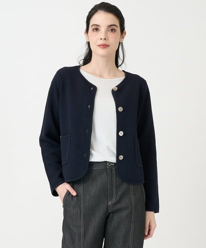 PYSEE10460 CHRISTIAN AUJARD(小さいサイズ) ツィーディーニットジャケット