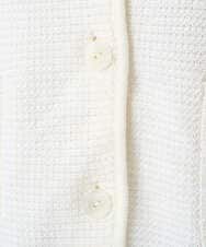 PYSEE10460 CHRISTIAN AUJARD(小さいサイズ)(メゾン ドゥ サンク) ツィーディーニットジャケット ネイビー