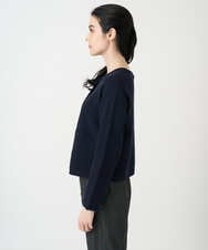 PYSEE10460 CHRISTIAN AUJARD(小さいサイズ)(メゾン ドゥ サンク) ツィーディーニットジャケット ネイビー