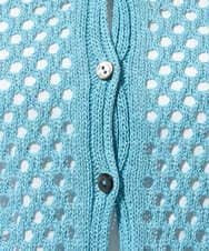 PYSGD22330 CHRISTIAN AUJARD(小さいサイズ)(メゾン ドゥ サンク) リネンライクニットカーディガン ホワイト