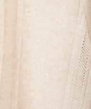 PYSHA05400 CHRISTIAN AUJARD(小さいサイズ)(メゾン ドゥ サンク) [アンサンブル対応]ドライタッチニット羽織り ベージュ