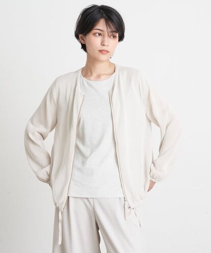 PYSJT32360 CHRISTIAN AUJARD(小さいサイズ) ジップアップデザイン羽織