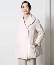 PYVAD43800 CHRISTIAN AUJARD(小さいサイズ)(メゾン ドゥ サンク) [暖か･軽い]ミドル丈ダウンコート アイボリー