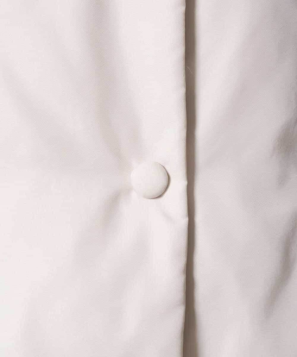 PYVAD43800 CHRISTIAN AUJARD(小さいサイズ)(メゾン ドゥ サンク) [暖か･軽い]ミドル丈ダウンコート アイボリー