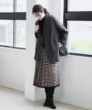 PYVAD43800 CHRISTIAN AUJARD(小さいサイズ)(メゾン ドゥ サンク) [暖か･軽い]ミドル丈ダウンコート アイボリー