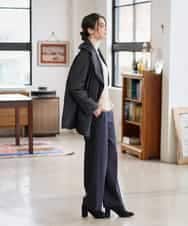 PYVAD43800 CHRISTIAN AUJARD(小さいサイズ)(メゾン ドゥ サンク) [暖か･軽い]ミドル丈ダウンコート アイボリー