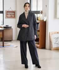 PYVAD43800 CHRISTIAN AUJARD(小さいサイズ)(メゾン ドゥ サンク) [暖か･軽い]ミドル丈ダウンコート アイボリー