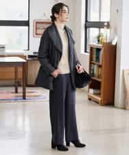 PYVAD43800 CHRISTIAN AUJARD(小さいサイズ)(メゾン ドゥ サンク) [暖か･軽い]ミドル丈ダウンコート アイボリー