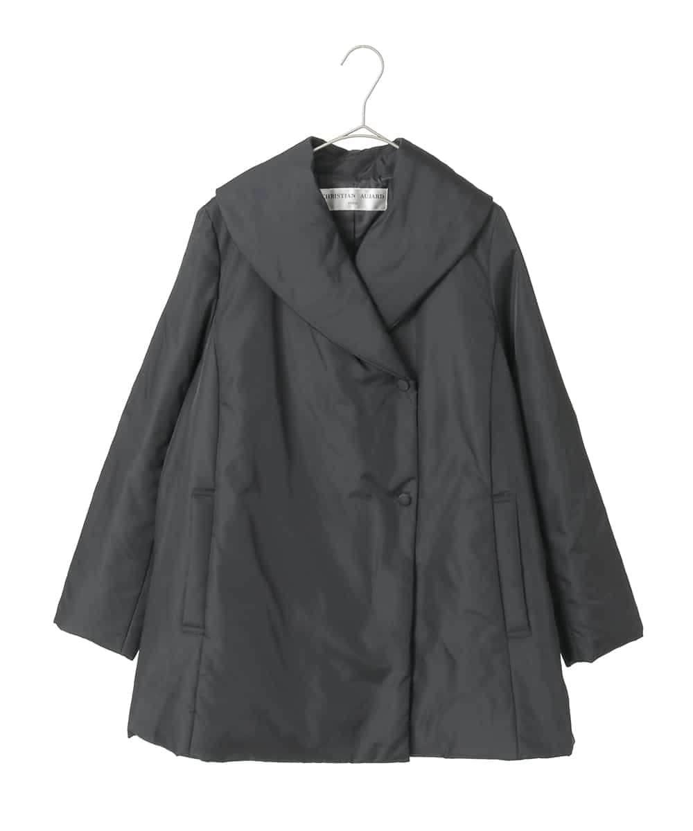 PYVAD43800 CHRISTIAN AUJARD(小さいサイズ)(メゾン ドゥ サンク) [暖か･軽い]ミドル丈ダウンコート アイボリー