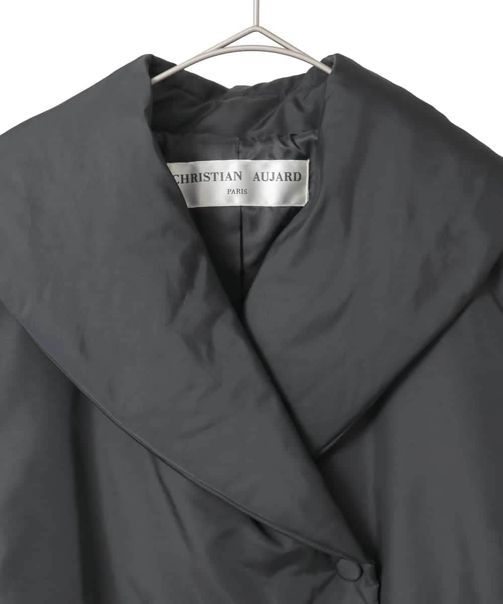 PYVAD43800 CHRISTIAN AUJARD(小さいサイズ)(メゾン ドゥ サンク) [暖か･軽い]ミドル丈ダウンコート アイボリー